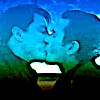 John/Jack Kiss Kiss in blue