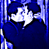 blue Janto kissing