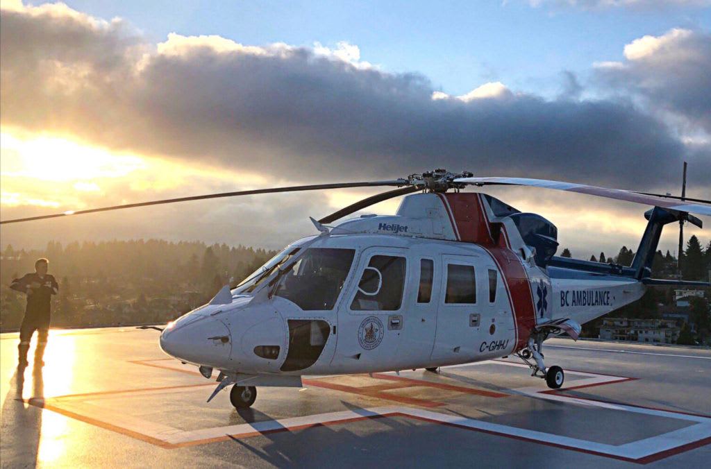 Royal Columbia Hospital Helicopter pad with new paint – Northstar Line Painting Royal Columbia Hospital Helicopter pad with new paint - Northstar Line Painting