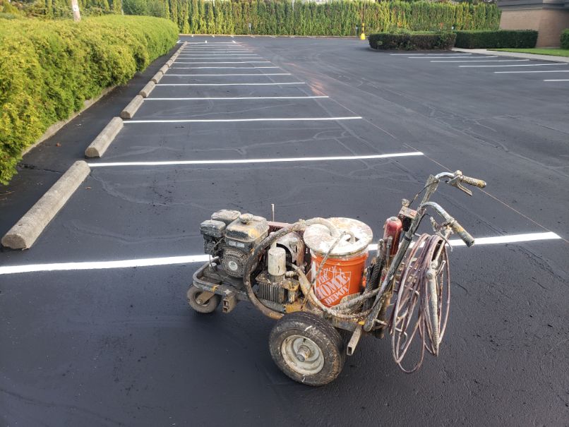 Parking Lot Line Painting Services – Northstar Line Painting Parking Lot Line Painting Service