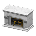 marble fireplace in Animal Crossing New Horizons