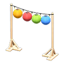 colorful-lantern arch in Animal Crossing New Horizons