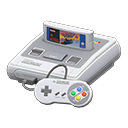 Super NES (PAL version) in Animal Crossing New Horizons
