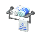 hotel towel rack in Animal Crossing New Horizons