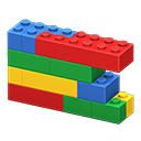 LEGO partition in Animal Crossing New Horizons