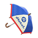 hotel umbrella in Animal Crossing New Horizons