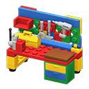 LEGO DIY workbench in Animal Crossing New Horizons