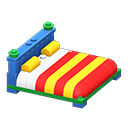 LEGO bed in Animal Crossing New Horizons