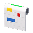 modern LEGO wall in Animal Crossing New Horizons