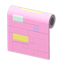 cute LEGO wall in Animal Crossing New Horizons