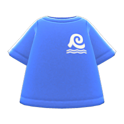 blue hotel tee in Animal Crossing New Horizons