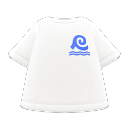 white hotel tee in Animal Crossing New Horizons