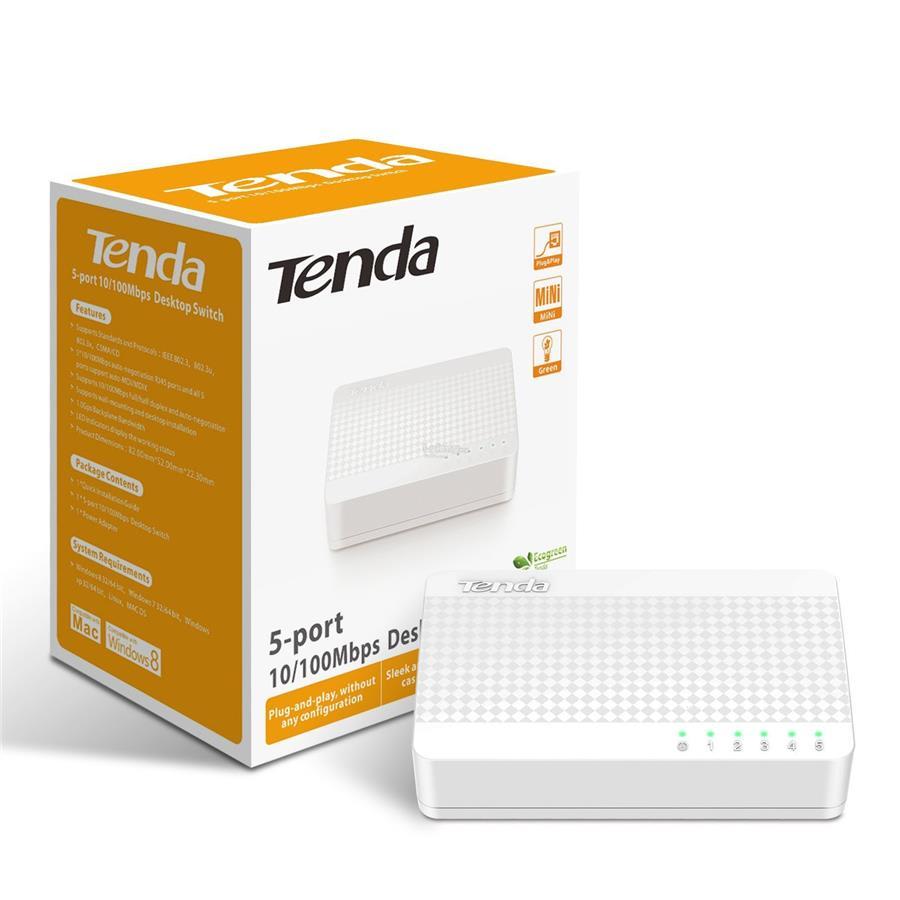 Tenda 5 Port 10/100 Ethernet Switch
