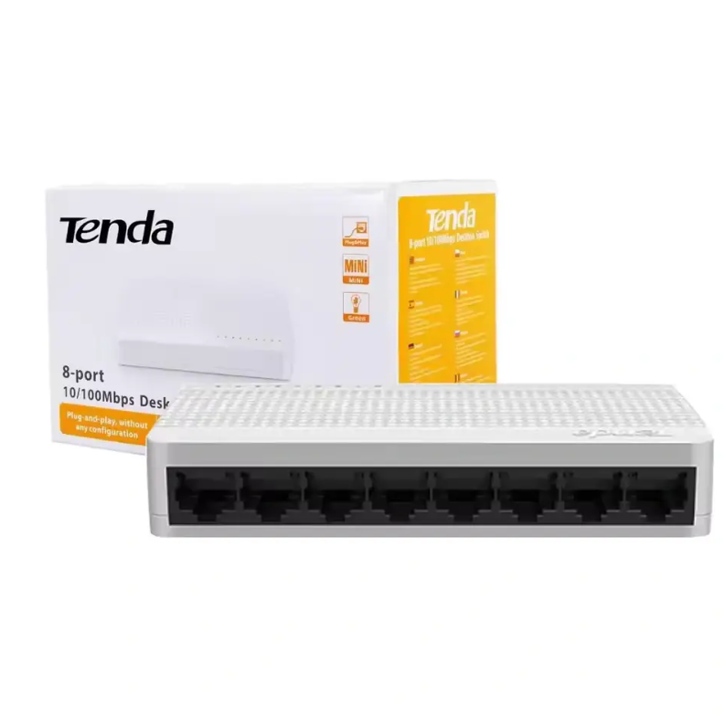 Tenda 8 Port 10/100 Ethernet Switch