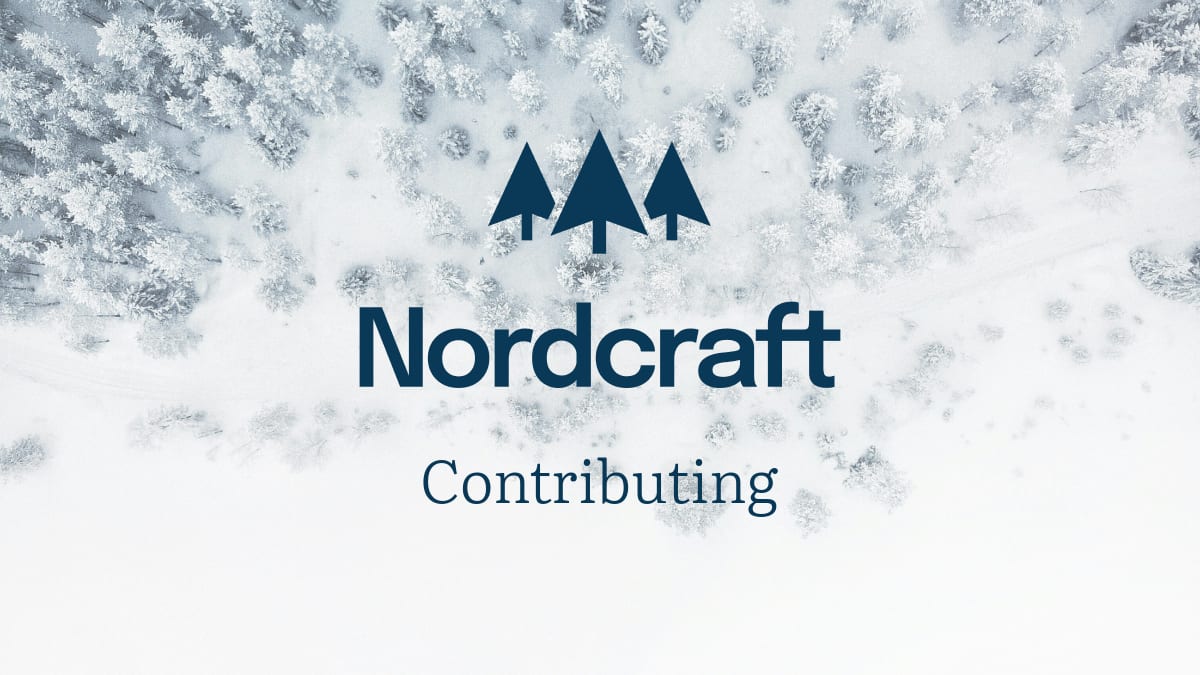 Contributing | Nordcraft Docs
