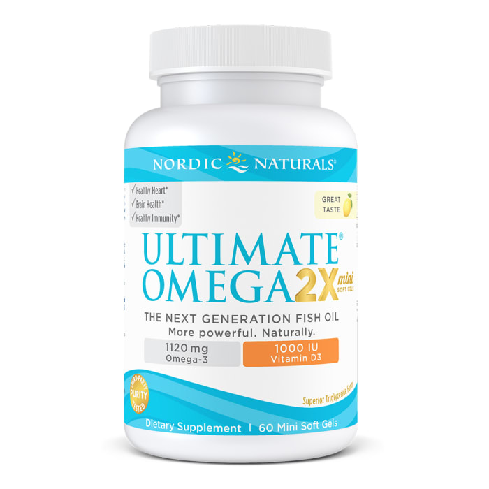 nordic naturals ultimate omega d3 120 softgels