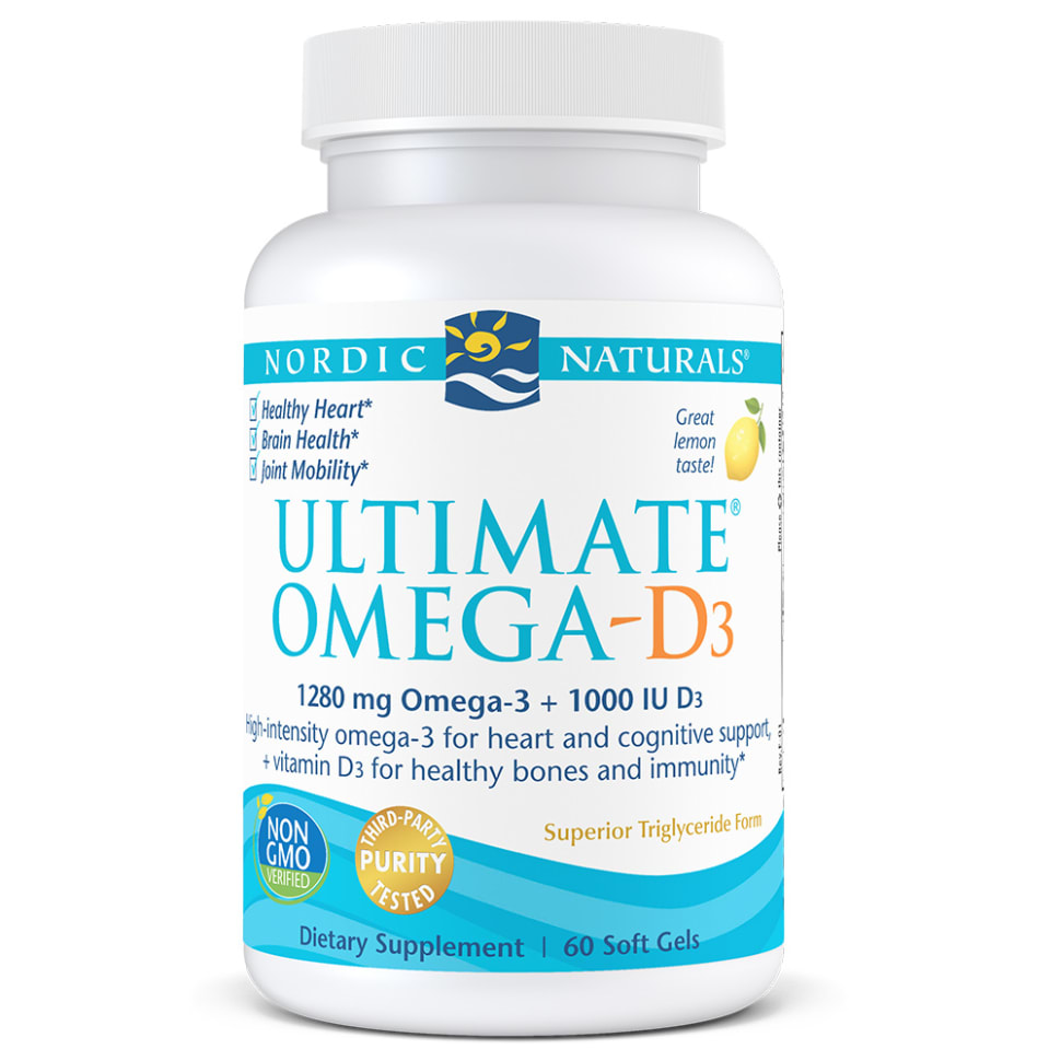 Ultimate Omega-D3 - Omega-3 Fish Oils 