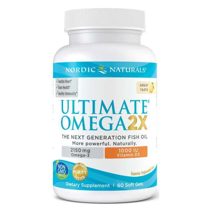 Ultimate Omega 2x Wvitamin D3