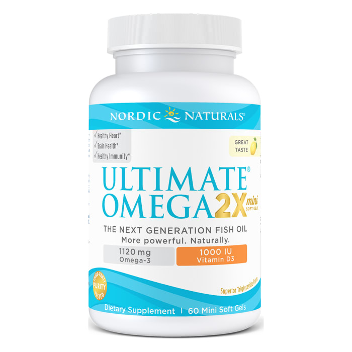 Ultimate Omega 2x Mini Wvitamin D3
