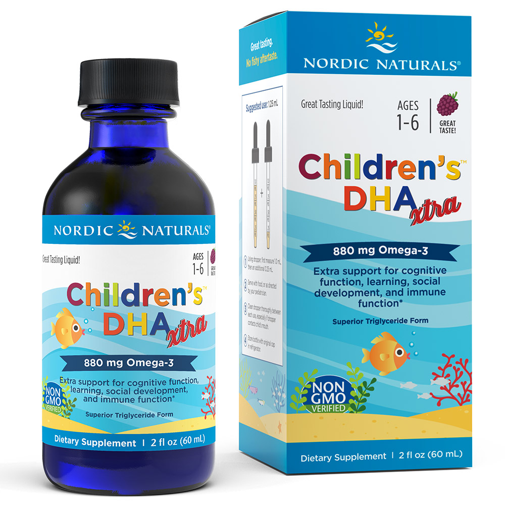 Nordic Naturals Children's DHA Xtra - Concentrated Omega-3 ...