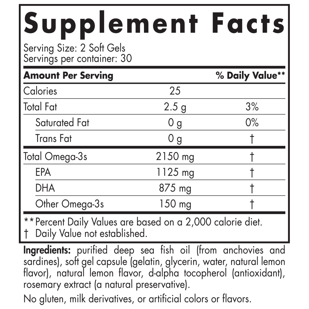 Ultimate Omega 2X Sport NSF Certified Nordic Naturals