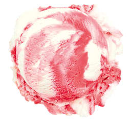 Is Yoghurt-jordbær - 5L pr pk