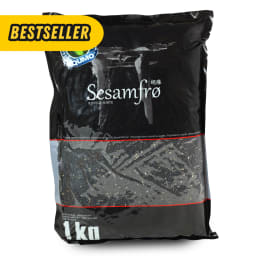 Sesame BLACK, 1kg - Roasted