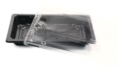 HP-01 Sushibox with lid -16x9x4,5cm