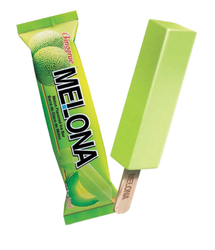 Korean Ice Cream MELON, 8 stk x 70gr per pk