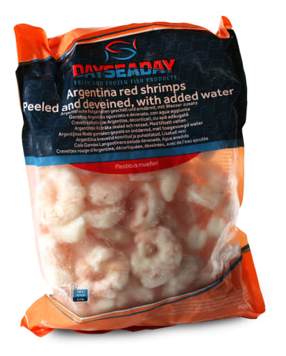 Arg. shrimp Peeled 16/20 - 80% 1 kg