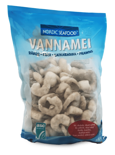 Vannamei Shrimps, 16/20HLSO, 75%, EP