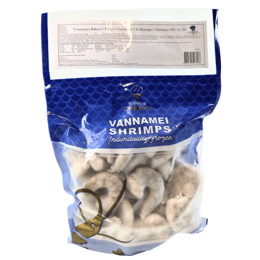 Vannamei Shrimp, 16/20, P+D