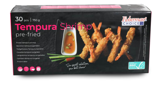 Tempura Ebi, Pre-fried ASC, 25g - 750g pr pk
