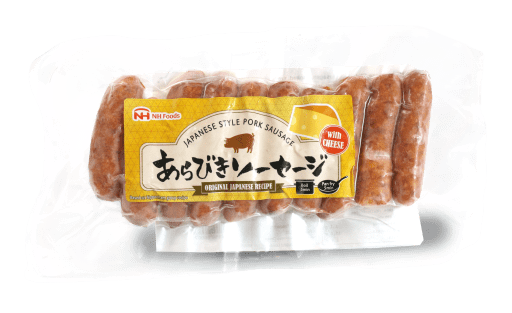 Japanese style pork sausage w/cheese, 185gr