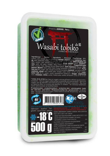 Tobiko, Wasabi, 500gr