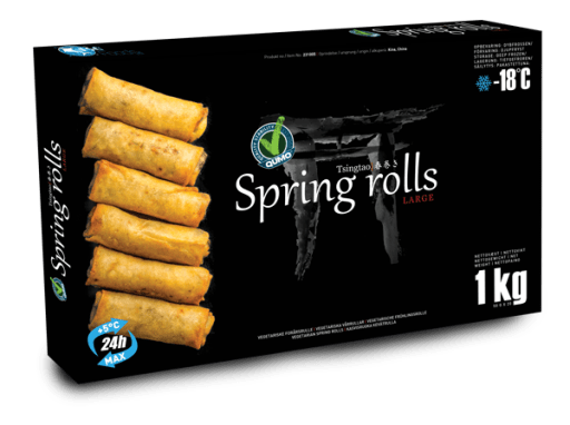 Spring Rolls "L", vegetables 1kg (20 x 50gr)