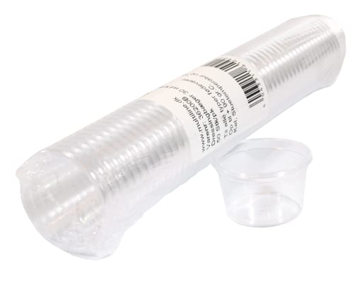Bæger 30ml - (gennemsigtigt) til dips/dressing