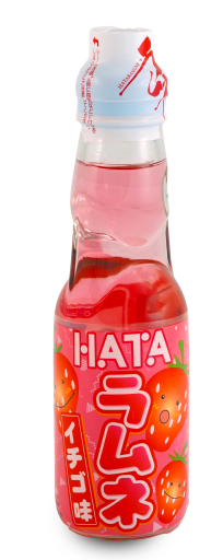 Ramune Soda - Strawberry, 200ml