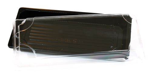 HP-02 Sushibox+lid, BLACK