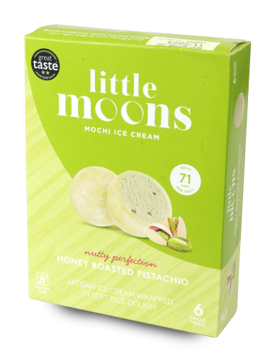 Mochiglass rostade pistasch  - Little moon
