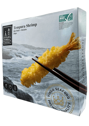 Ebi Tempura, för-friterad, ASC 25 g
