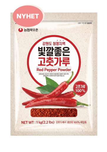 Röd Chilipulver - Gochugaru 1kg