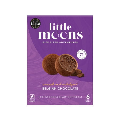 Mochi ice cream Belgian Chocolate (6 pcs)