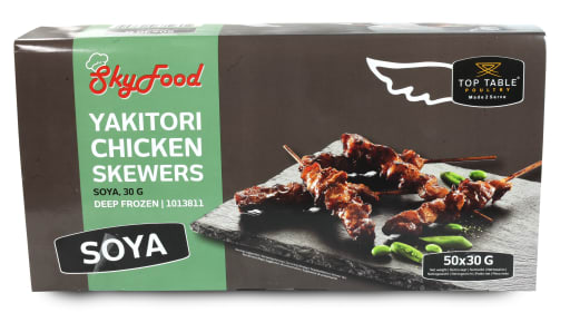 Yakitori 30g, SOYA - 1,5kg pr pk (filetkød)