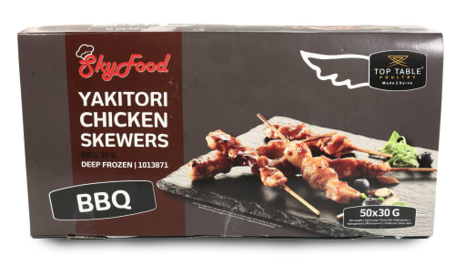 Yakitori 30g, BBQ - 1,5kg pr pk (filetkød)
