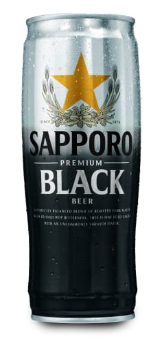 Sapporo Black - 65cl can, 5% vol - japanese beer