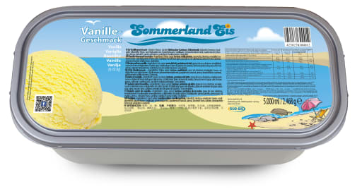 Ice Cream - Vanilla - 5L pr pk