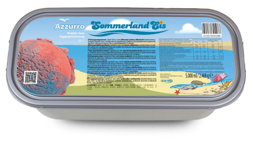 Ice Cream - Azzurro (bubblegum) - 5L pr pk