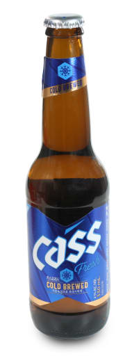 CASS Korean Beer 4.5%, 330ml
