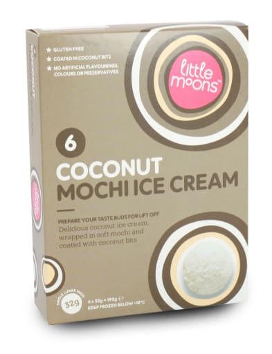 Mochi ice cream Coconut (6 pcs)